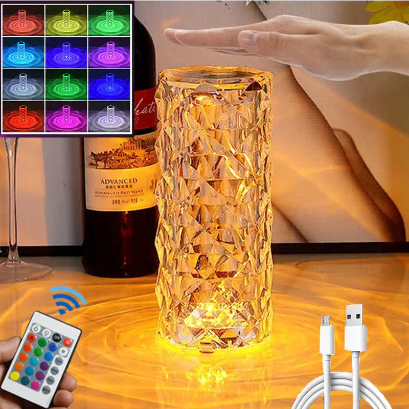 Uswah™LED Crystal Table Lamp